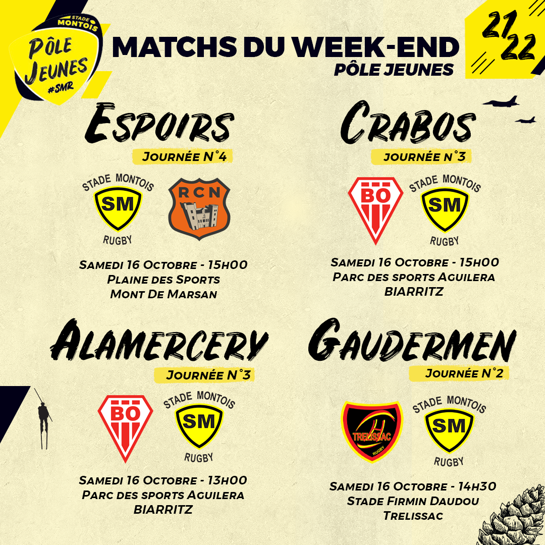 Matchs Pôle Jeunes